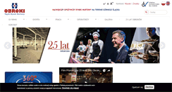Desktop Screenshot of obroki.pl